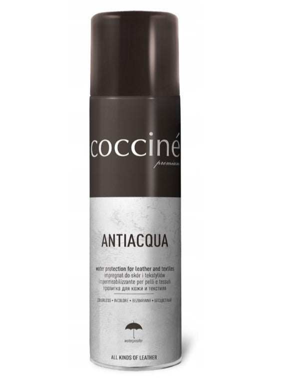 wodoodporny impregnat do skór Coccine spray 150ml zabezpiecza torby i buty przed wodą