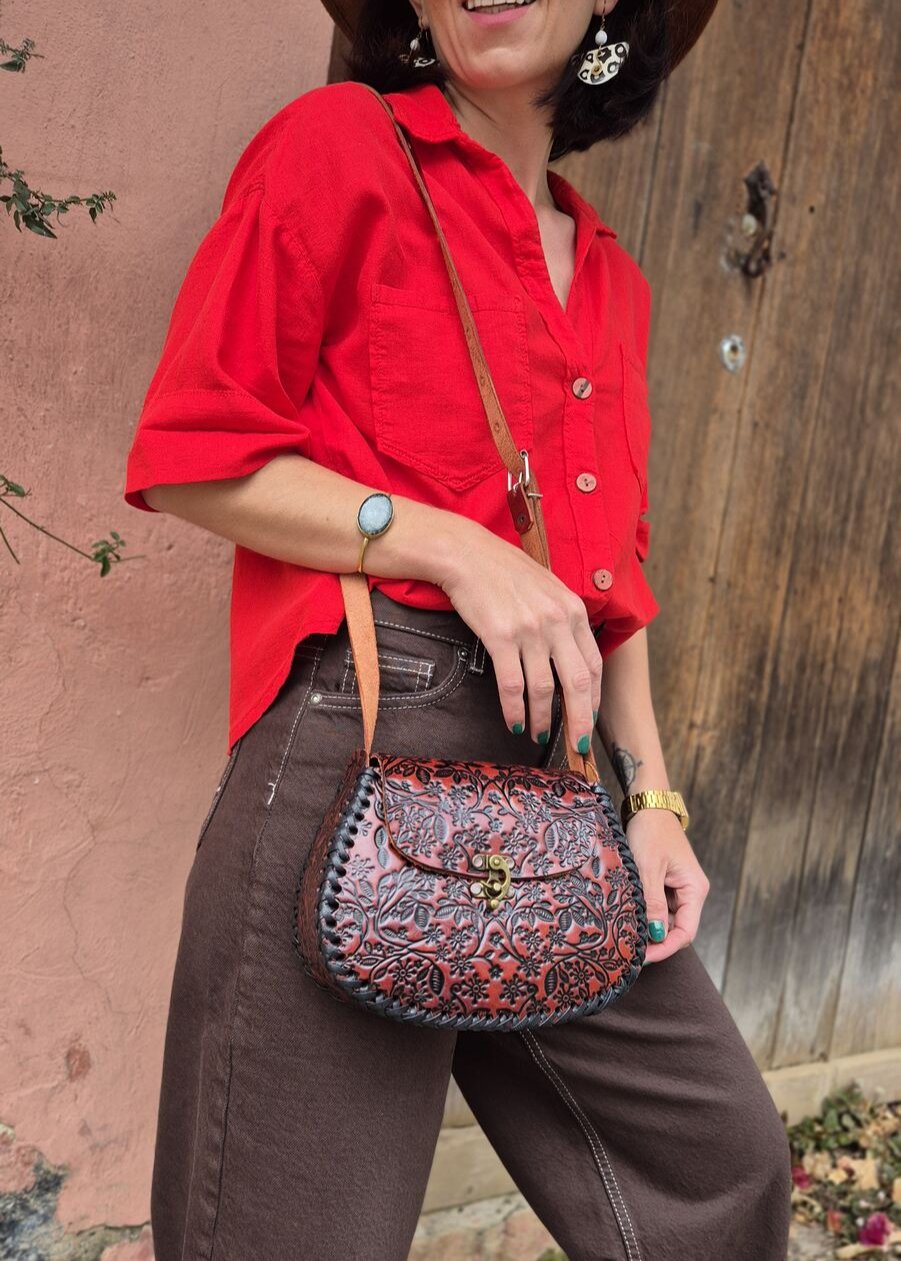 Margarita Brown Leather Bag