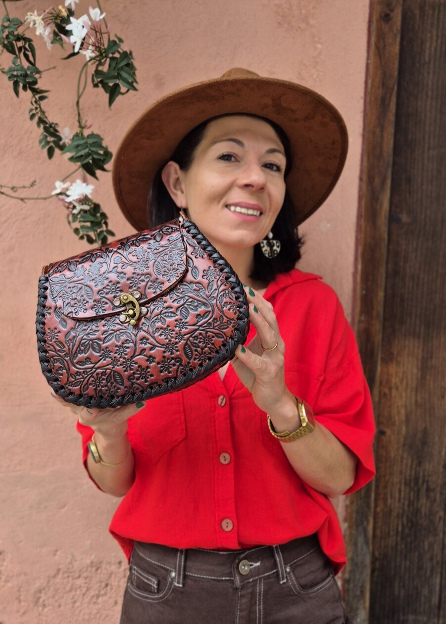 Margarita Brown Leather Bag