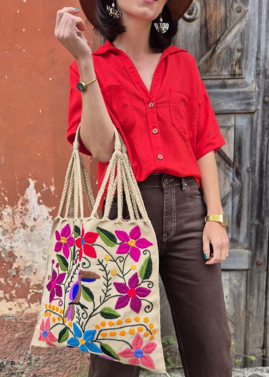 Bordado embroidered bag