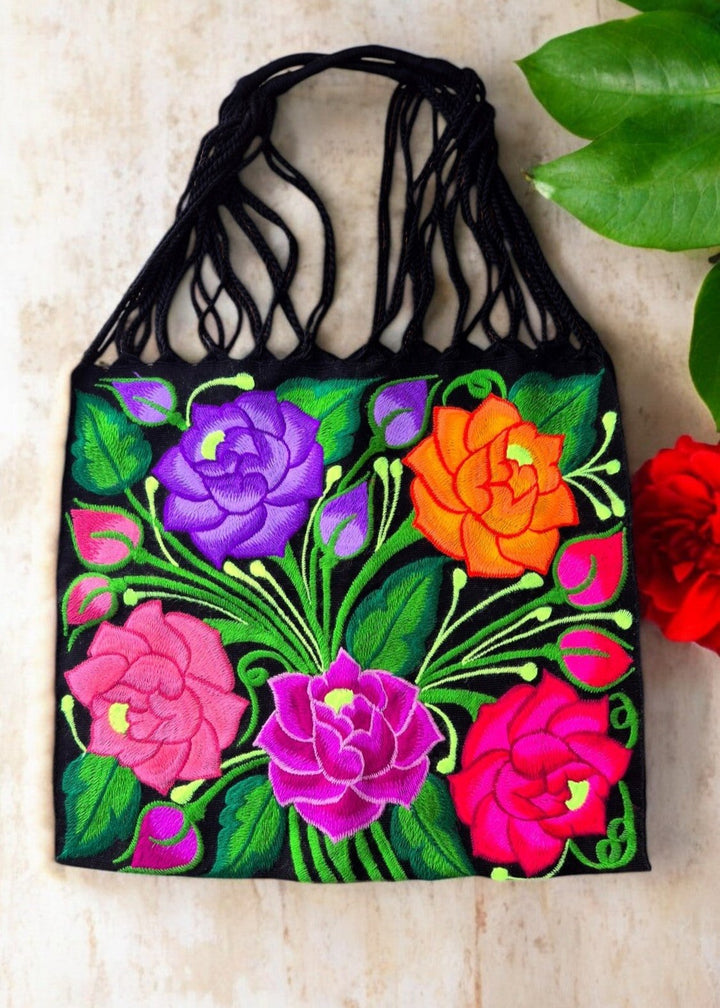 Zinacantan embroidered bag