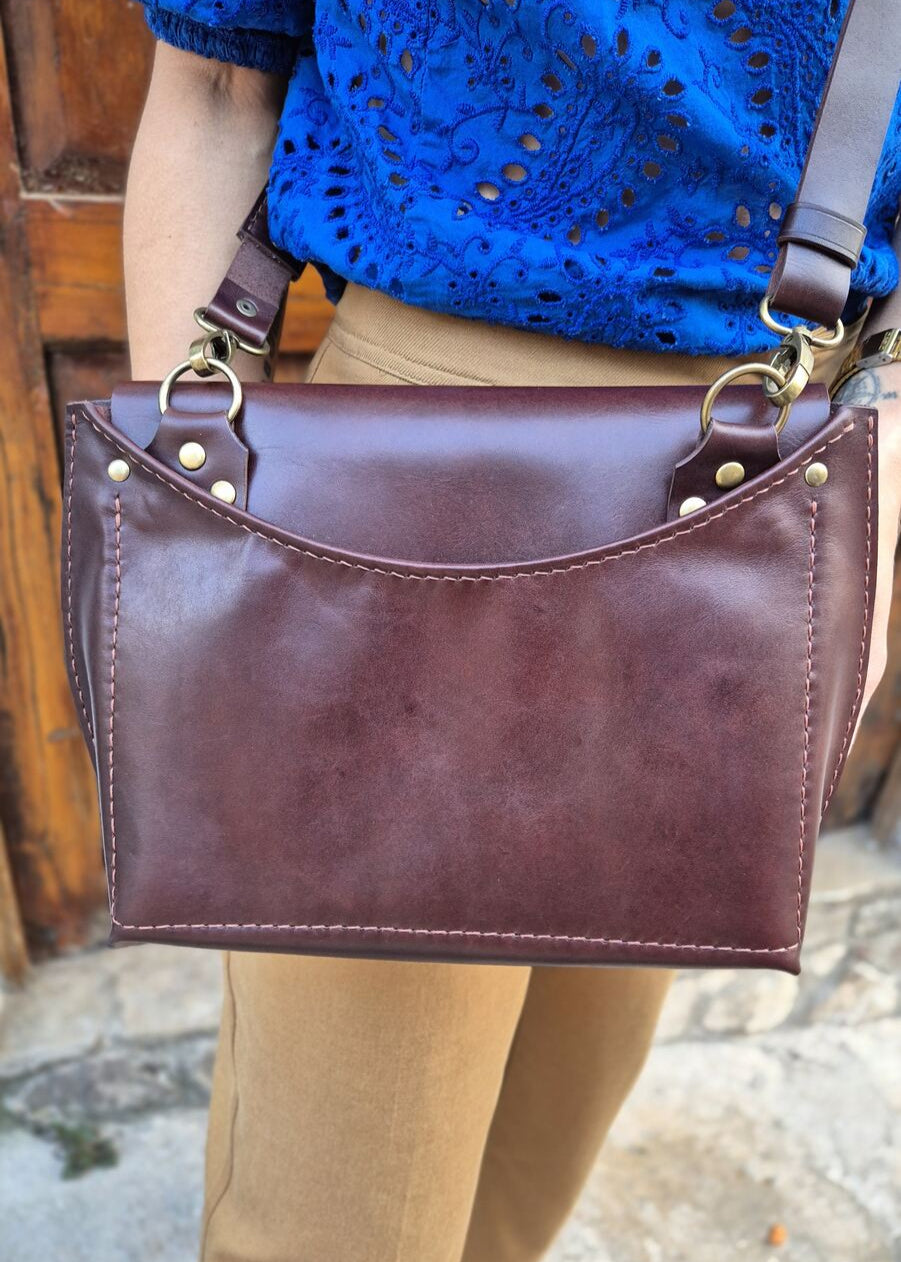 Lima leather handbag 