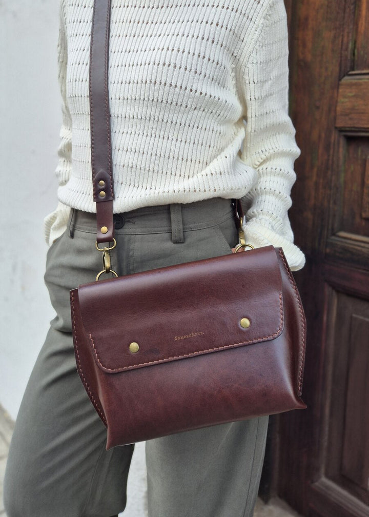 Lima leather handbag 