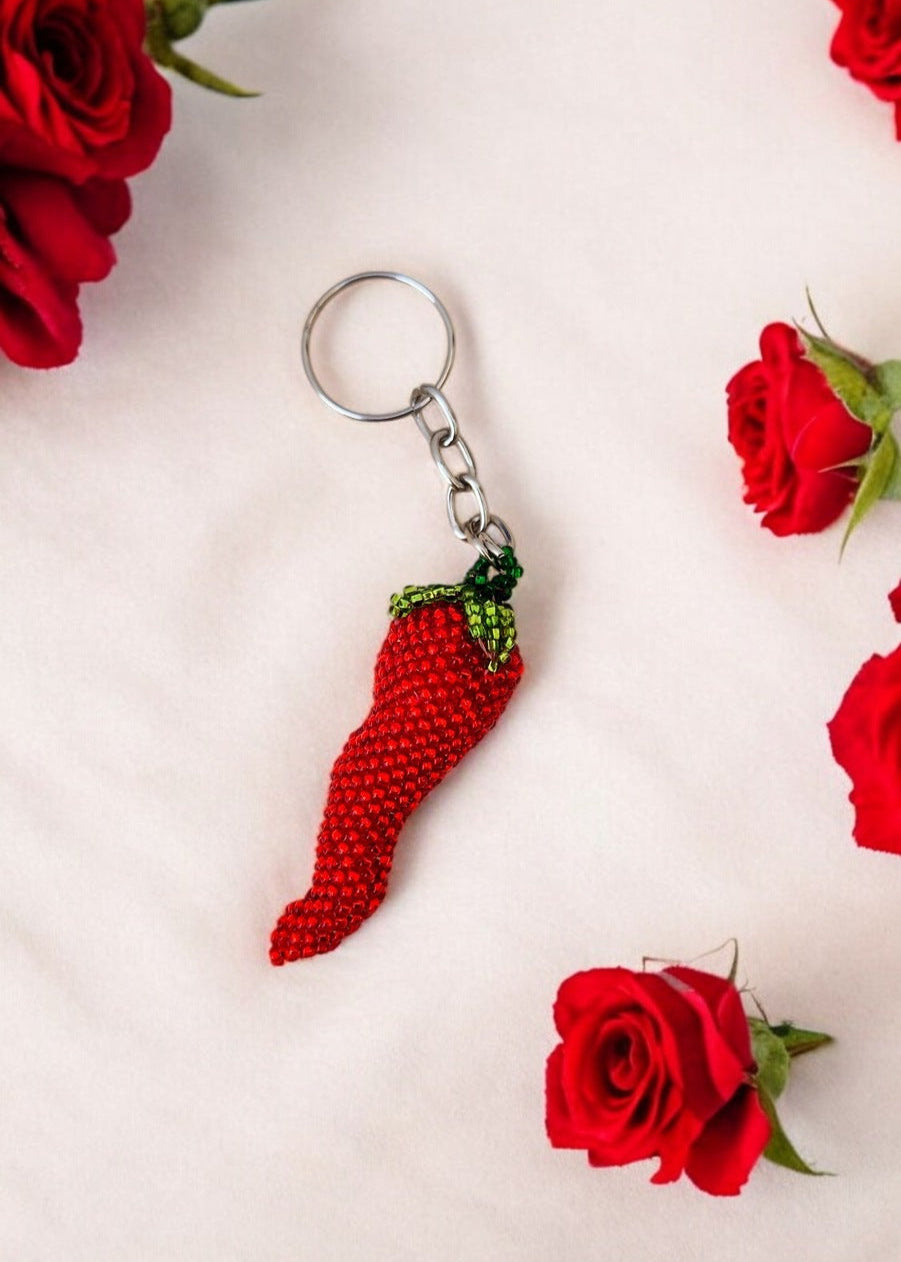 Valentine's Day Chilli Keychain