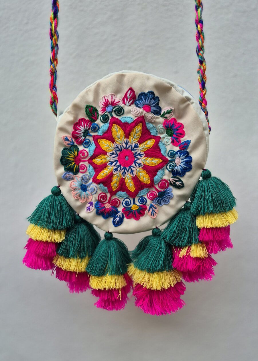 Bolsa bordada de Guatemala