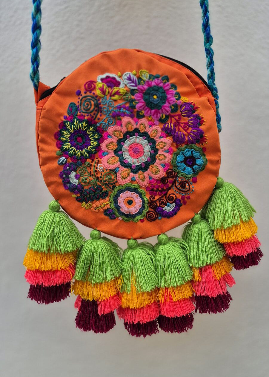 Bolsa bordada de Guatemala