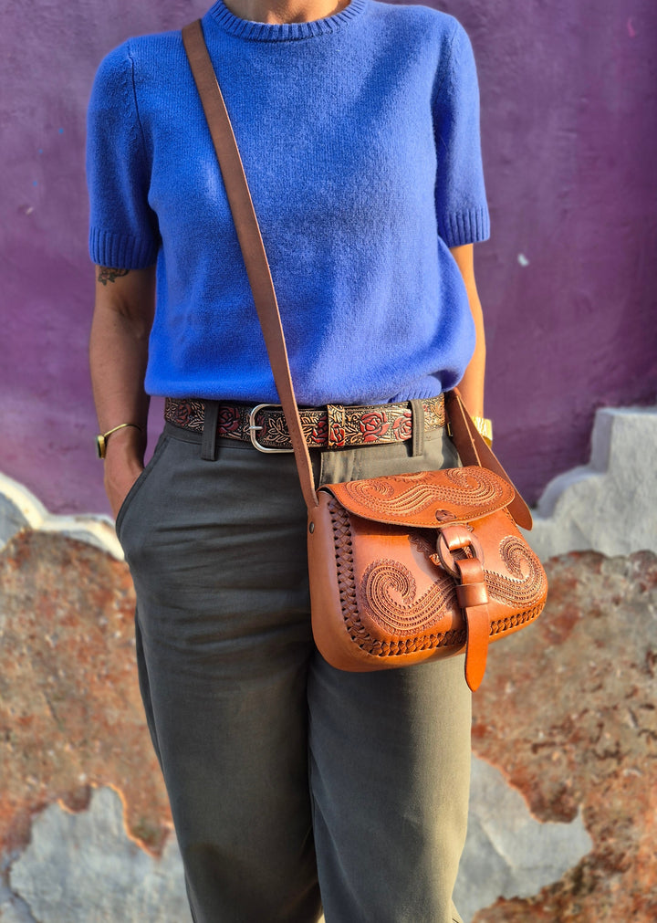 Bolso de piel Abril