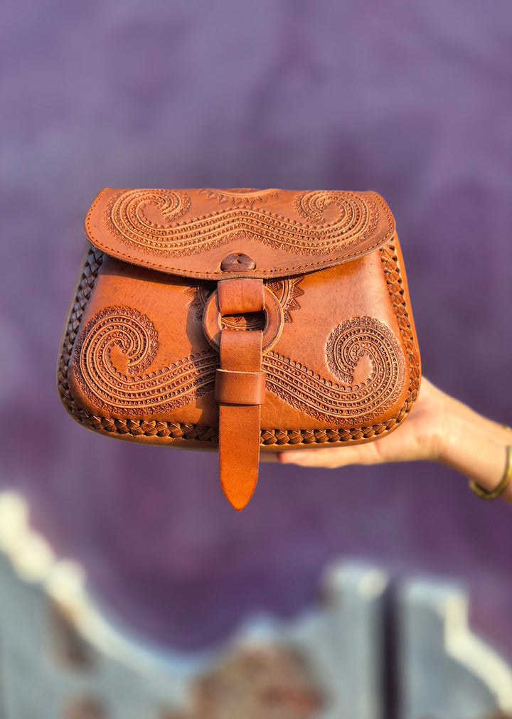 Bolso de piel Abril