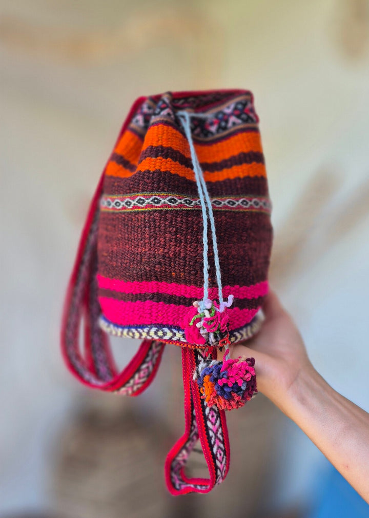 Torba wełniana worek Cusco