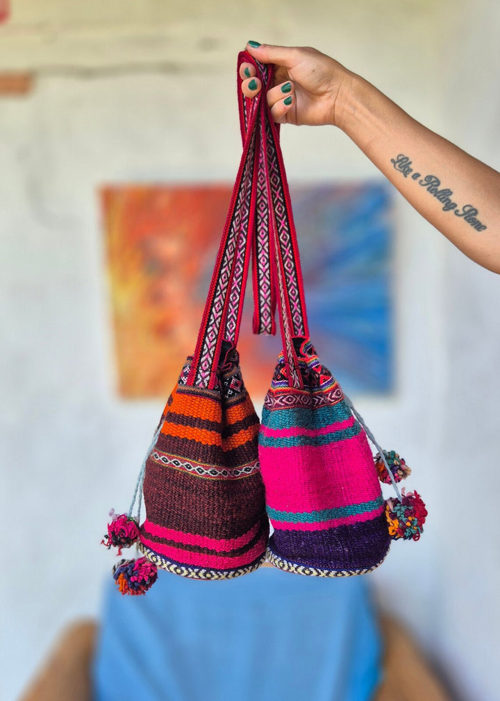 Torba wełniana worek Cusco
