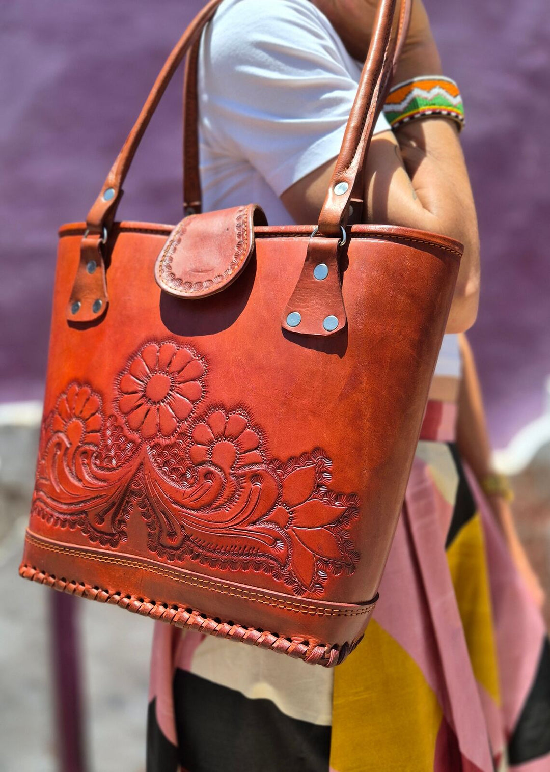 Bolso baúl Modelo Cherry
