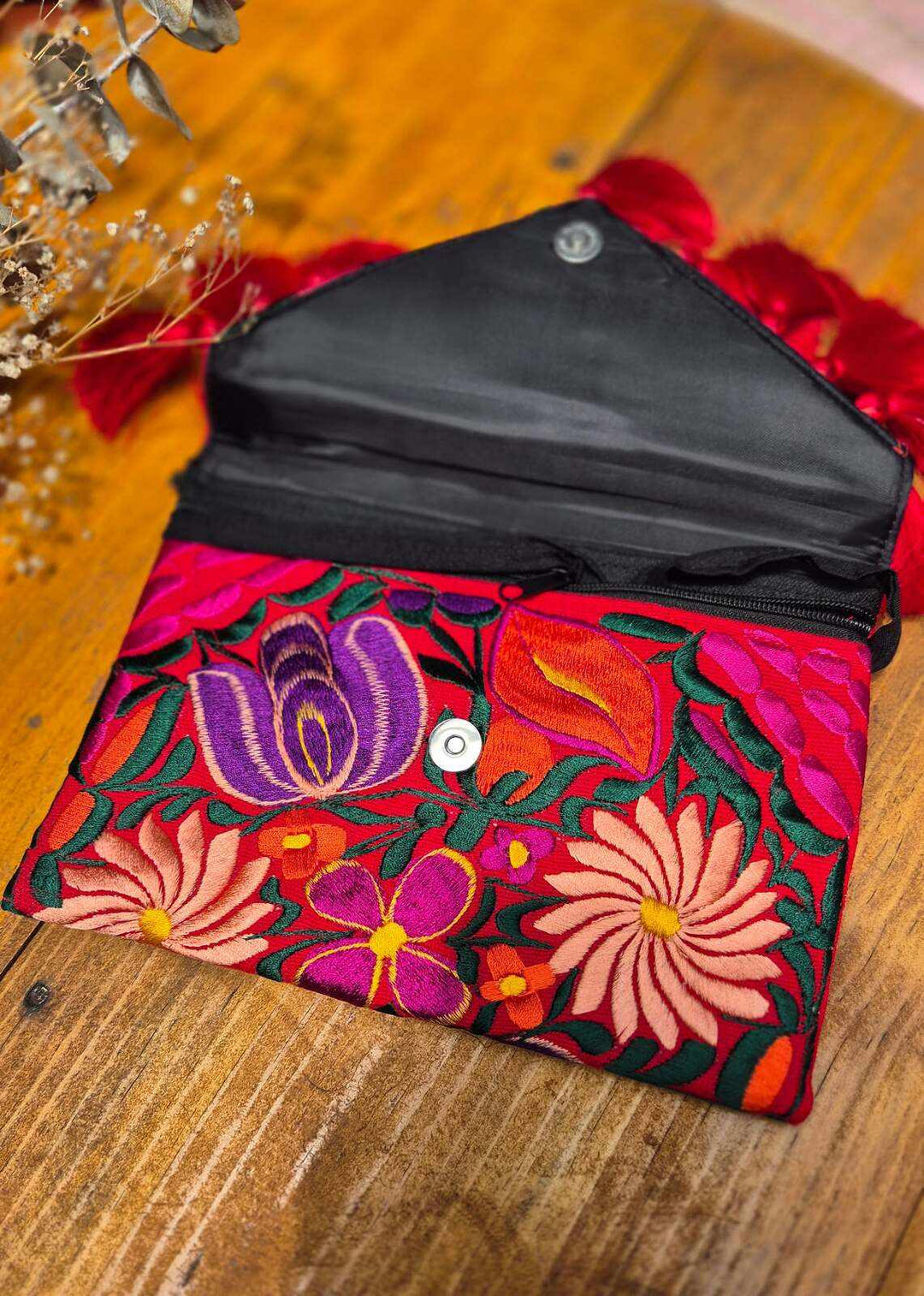 Bolso de mano rojo Chula