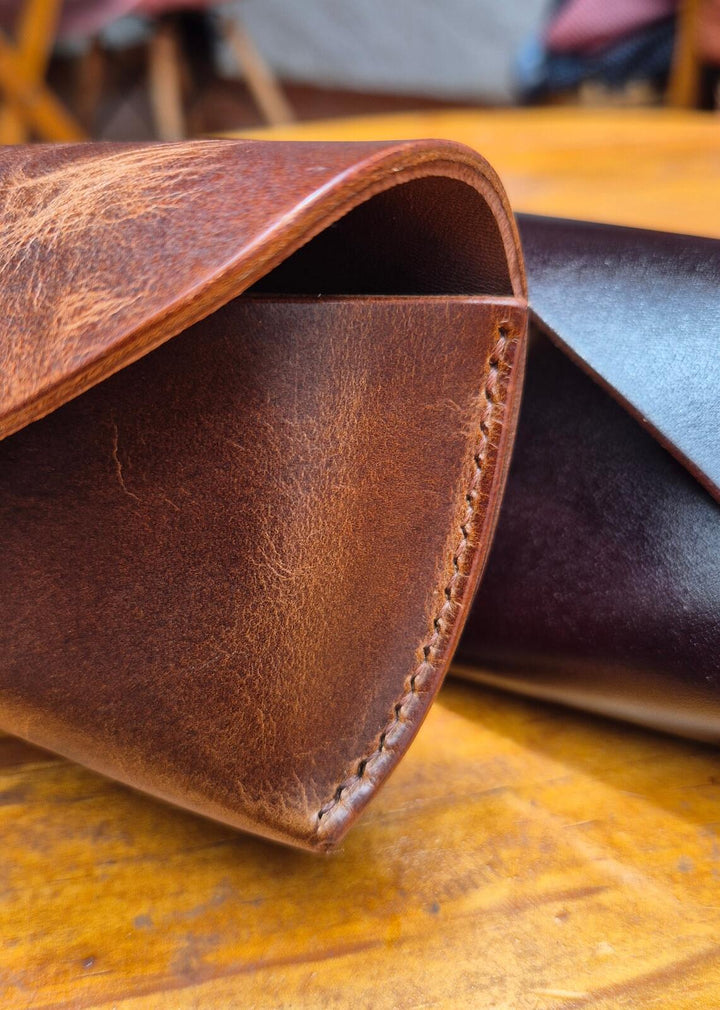 Etui skórzane na okulary Western