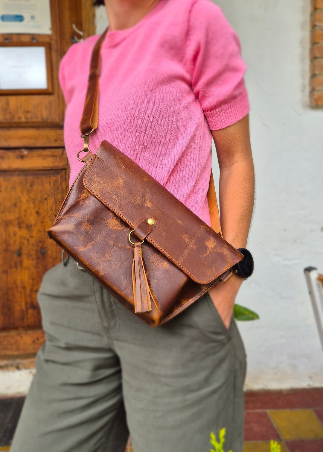 Torba skórzana Venezia Western