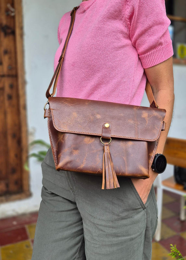 Torba skórzana Venezia Western