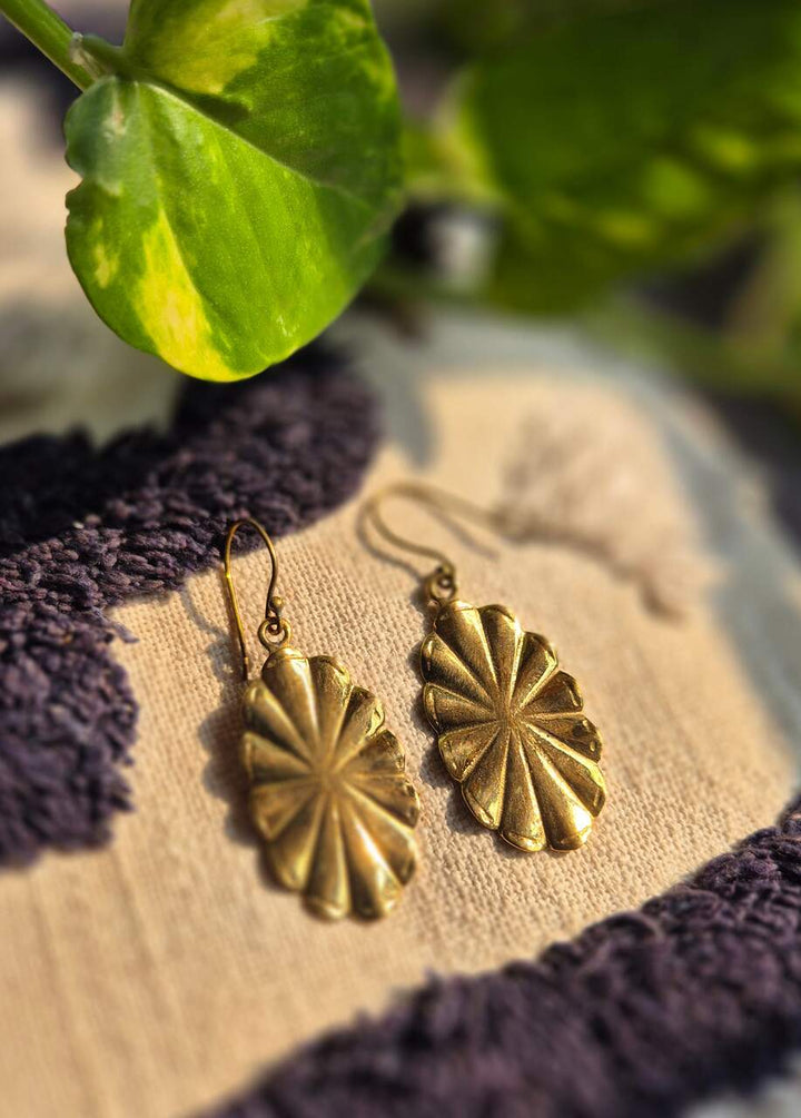 Kolczyki z mosiądzu Veena