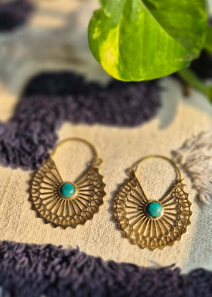 Kolczyki z mosiądzu Suri