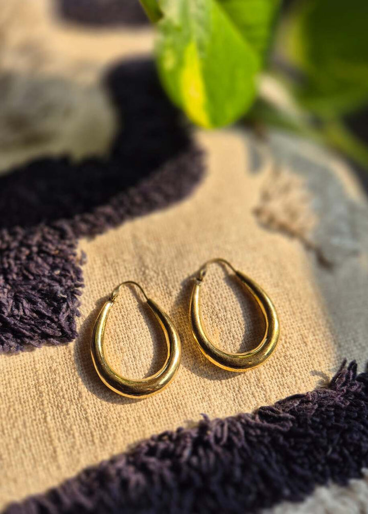 Kolczyki z mosiądzu Nirvi