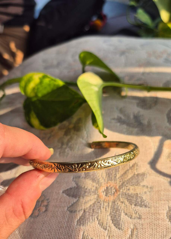 Bransoletka z mosiądzu Mirza