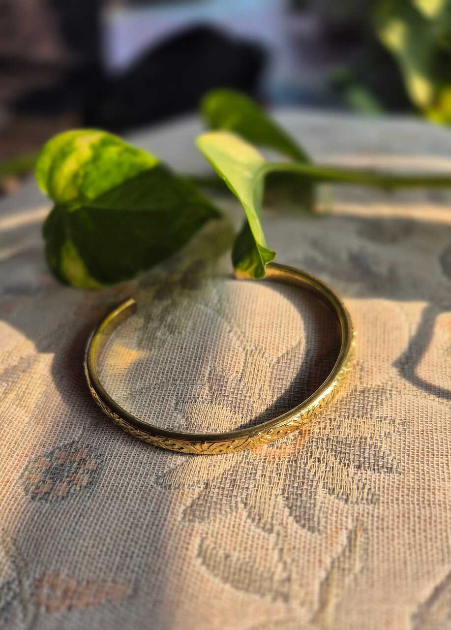 Bransoletka z mosiądzu Mirza