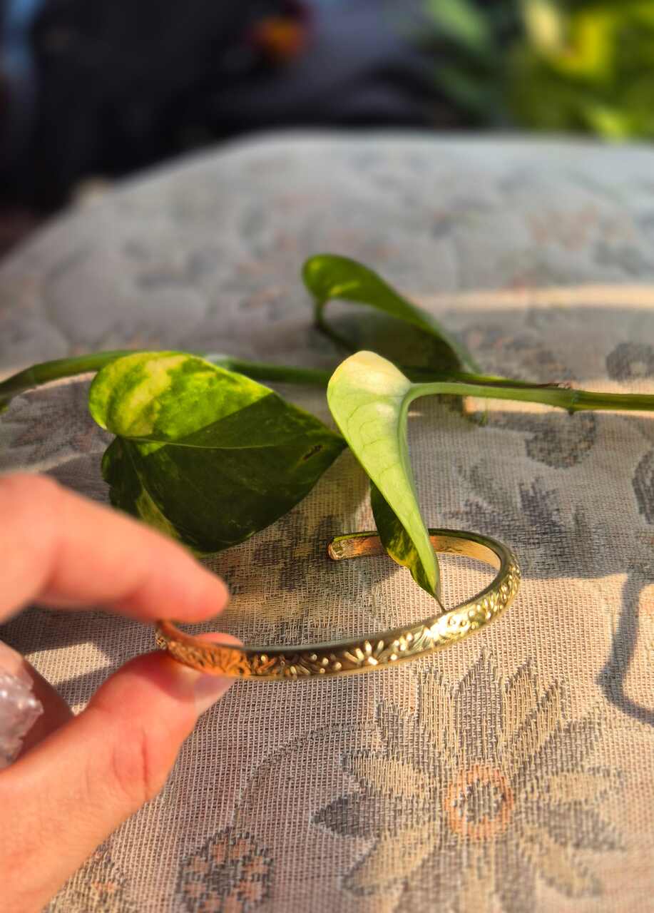 Bransoletka z mosiądzu Mirza