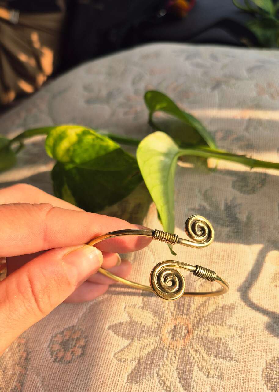 Bransoletka z mosiądzu Fari