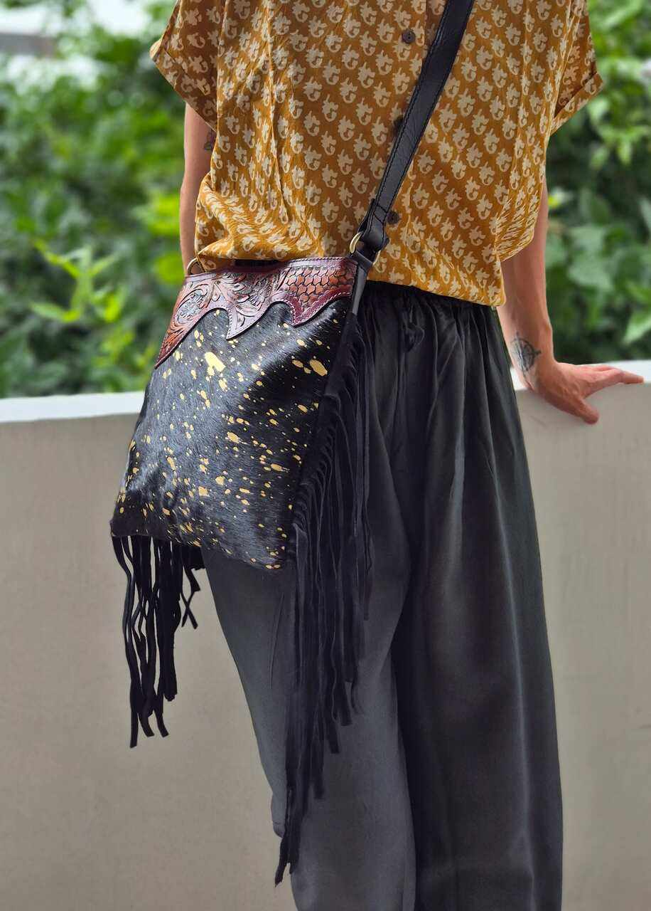 Torebka skórzana Kerala