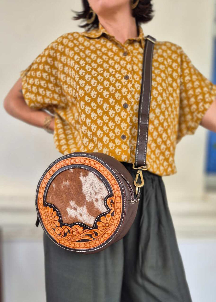 Torebka skórzana Madaba