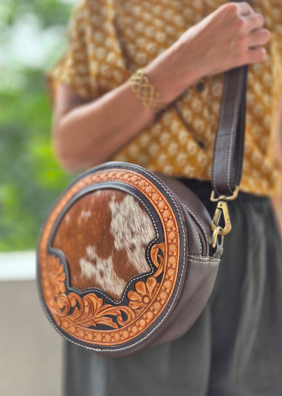 Torebka skórzana Madaba