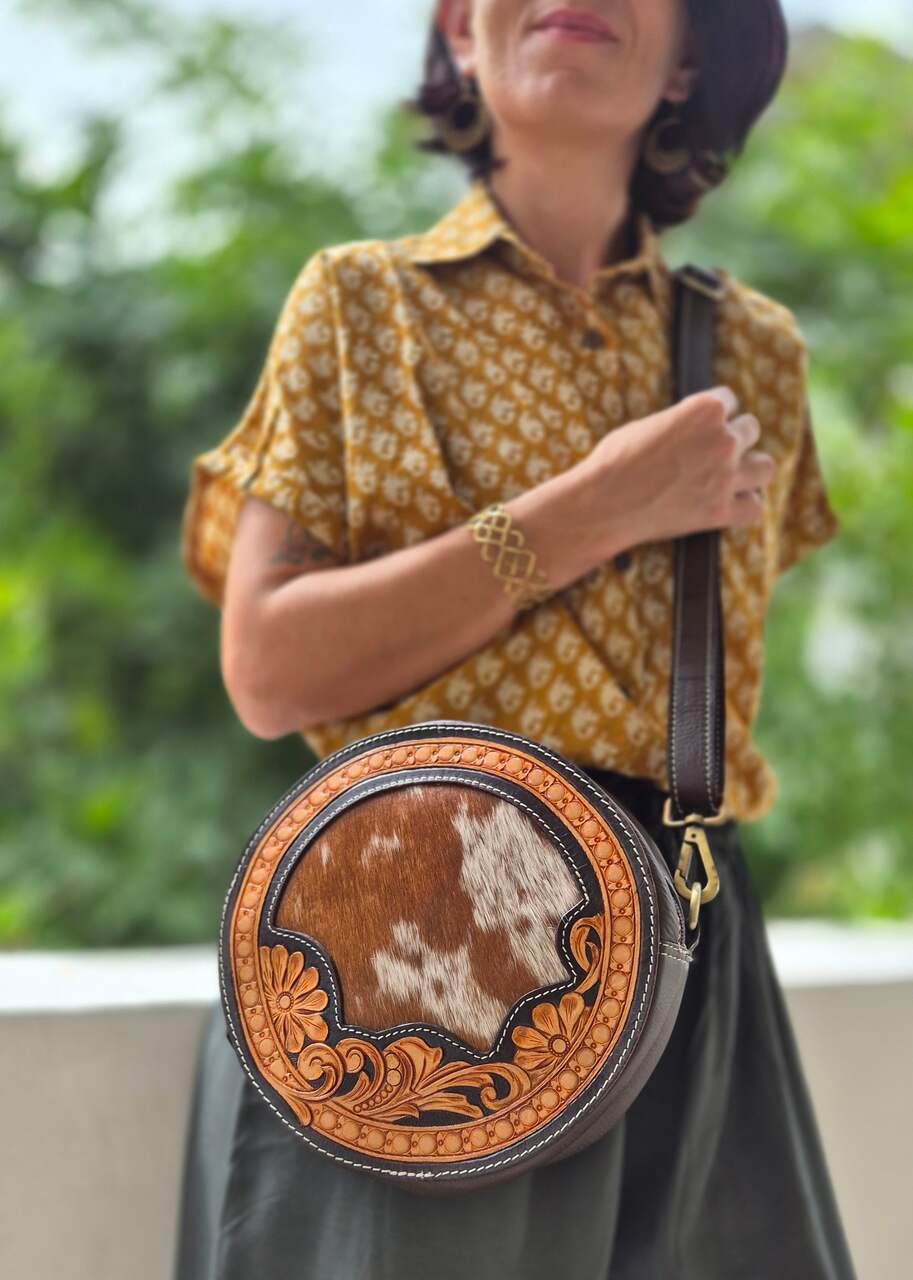 Torebka skórzana Madaba