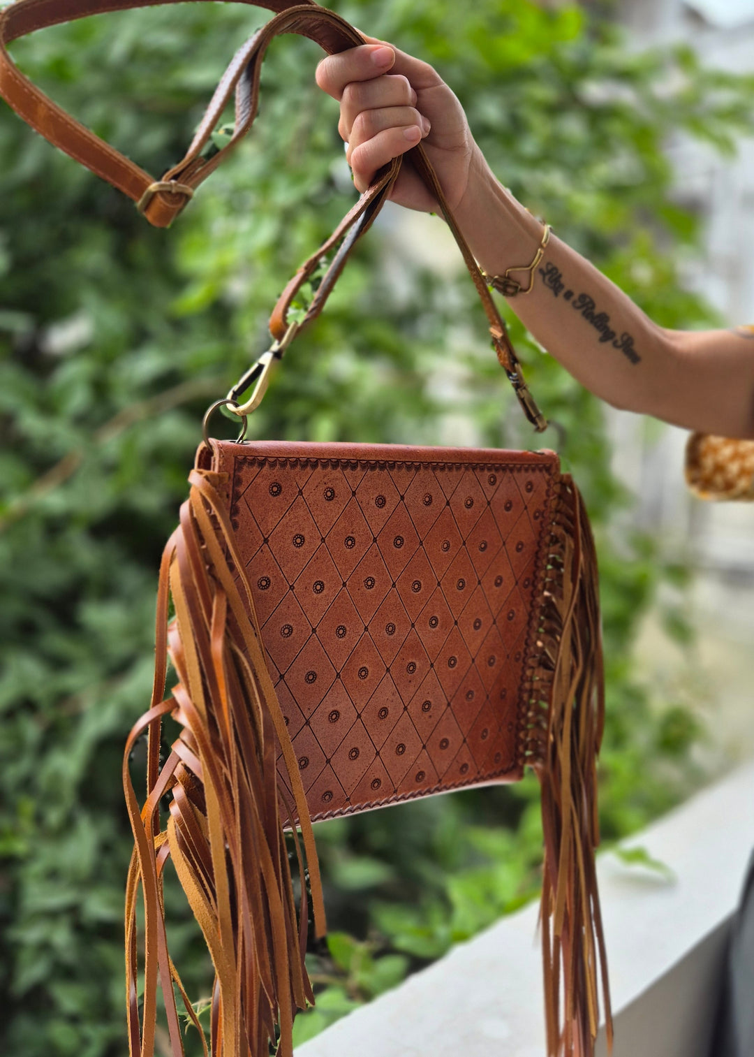 Torebka skórzana Bassa