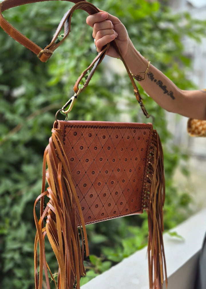 Torebka skórzana Bassa