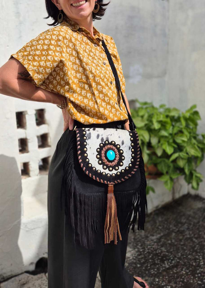 Torebka skórzana Sikara