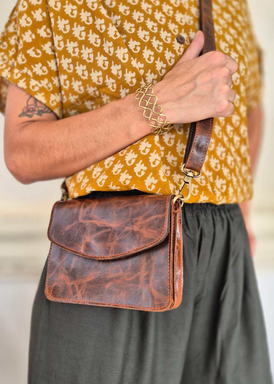 Torebka skórzana Dawa