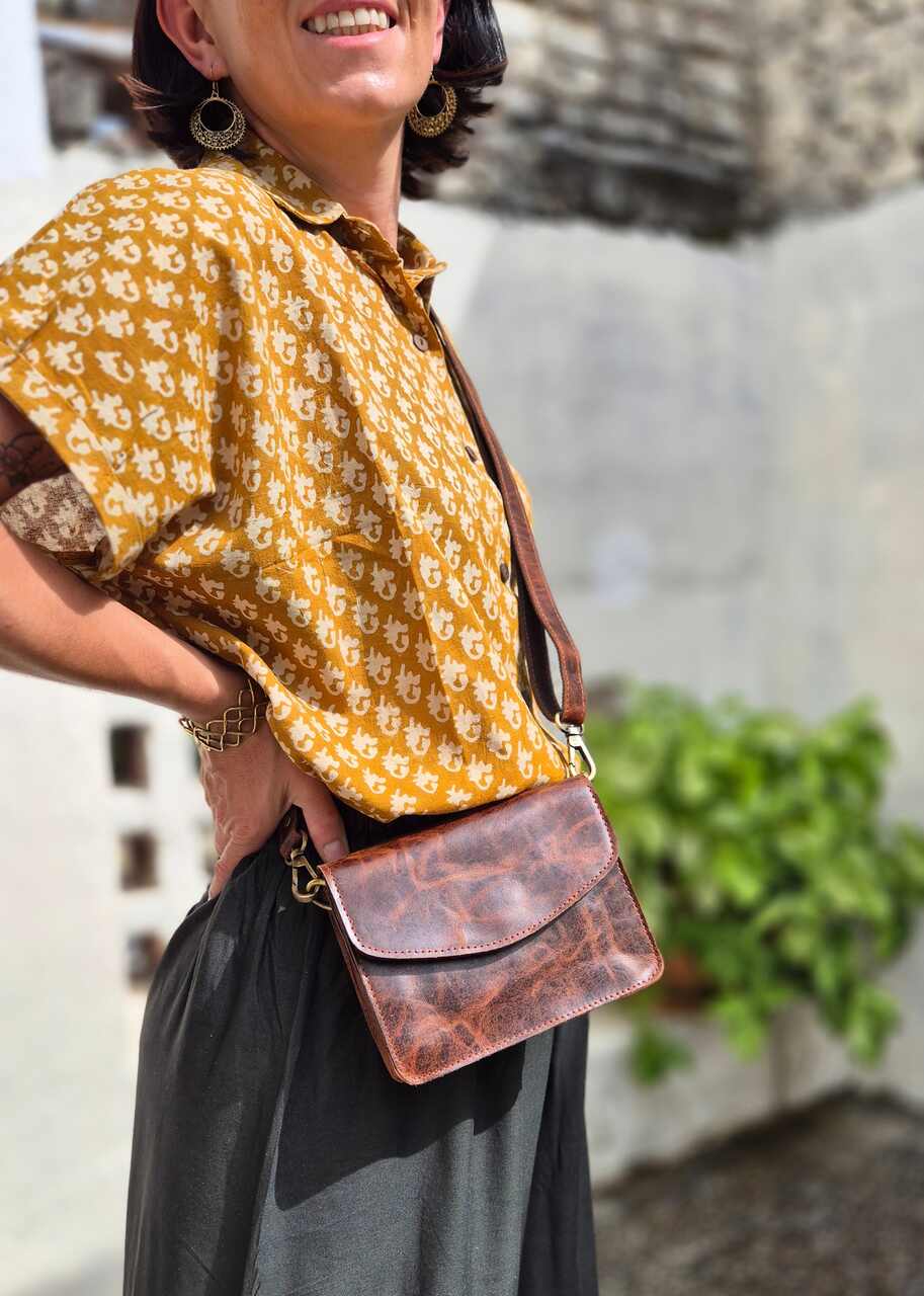 Torebka skórzana Dawa