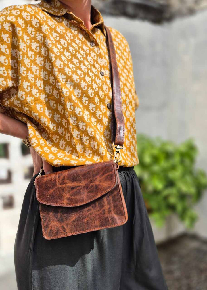 Torebka skórzana Dawa