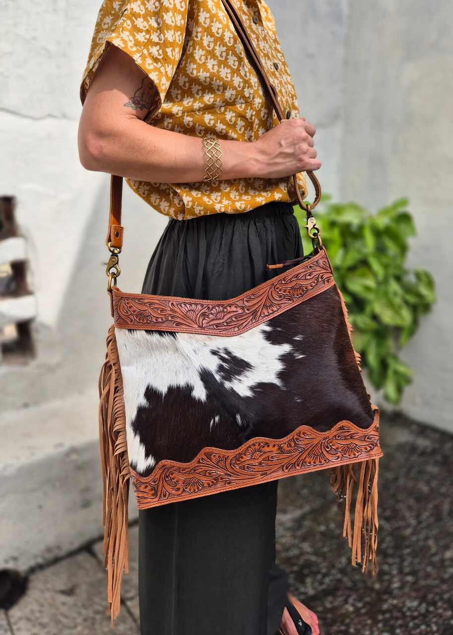 Torebka skórzana Ramsa