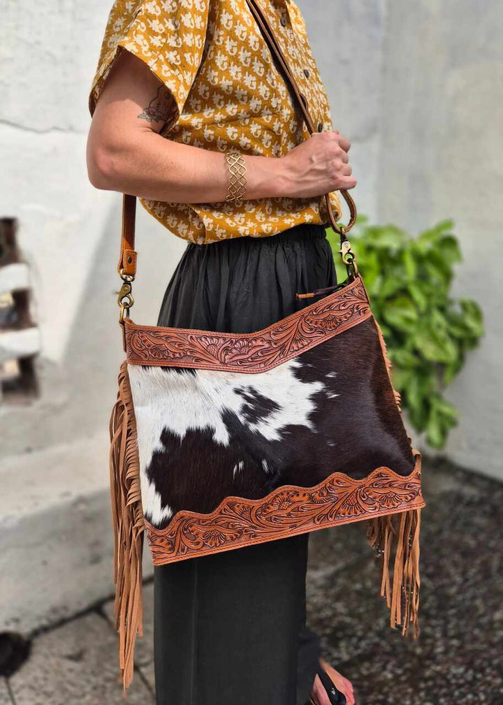 Torebka skórzana Ramsa