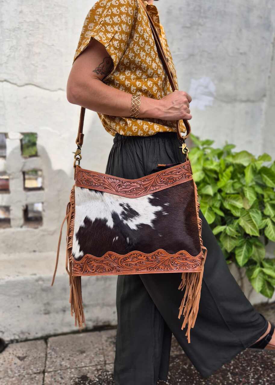 Torebka skórzana Ramsa