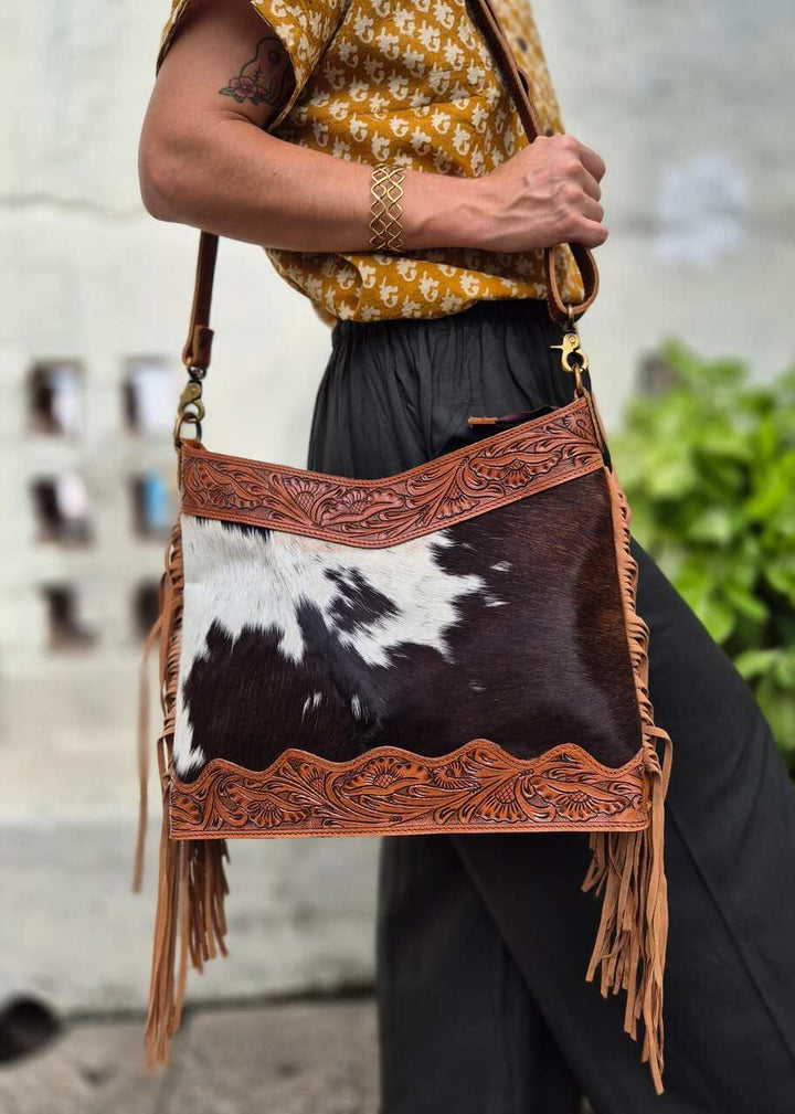 Torebka skórzana Ramsa