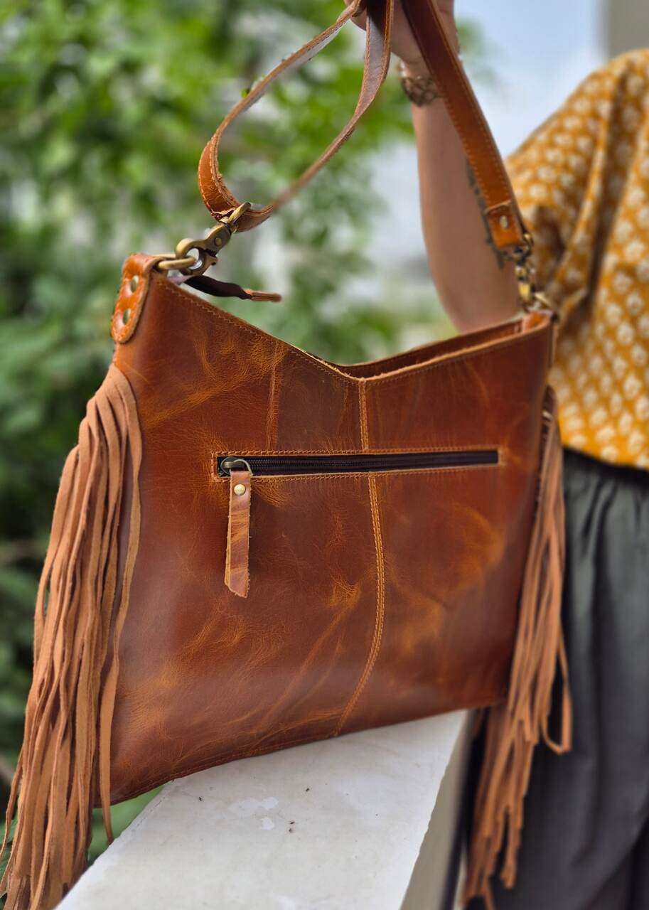 Torebka skórzana Ramsa