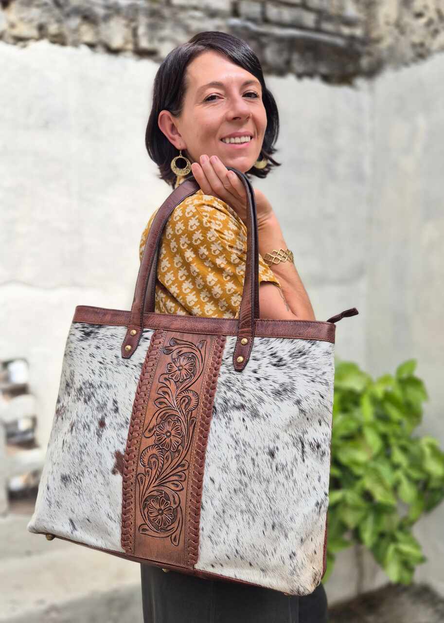 Torebka skórzana Nawa