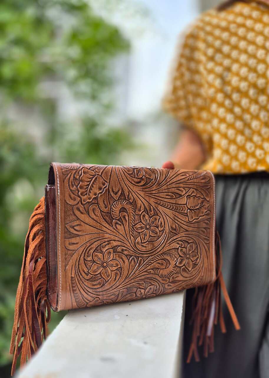 Torebka skórzana Phulera