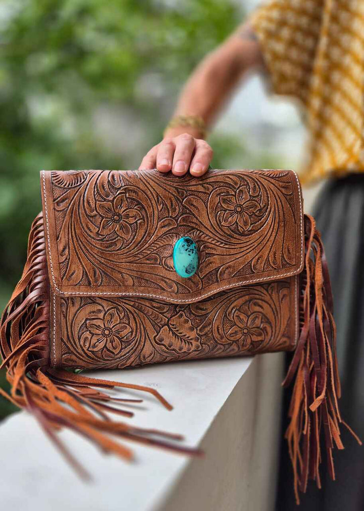 Torebka skórzana Phulera