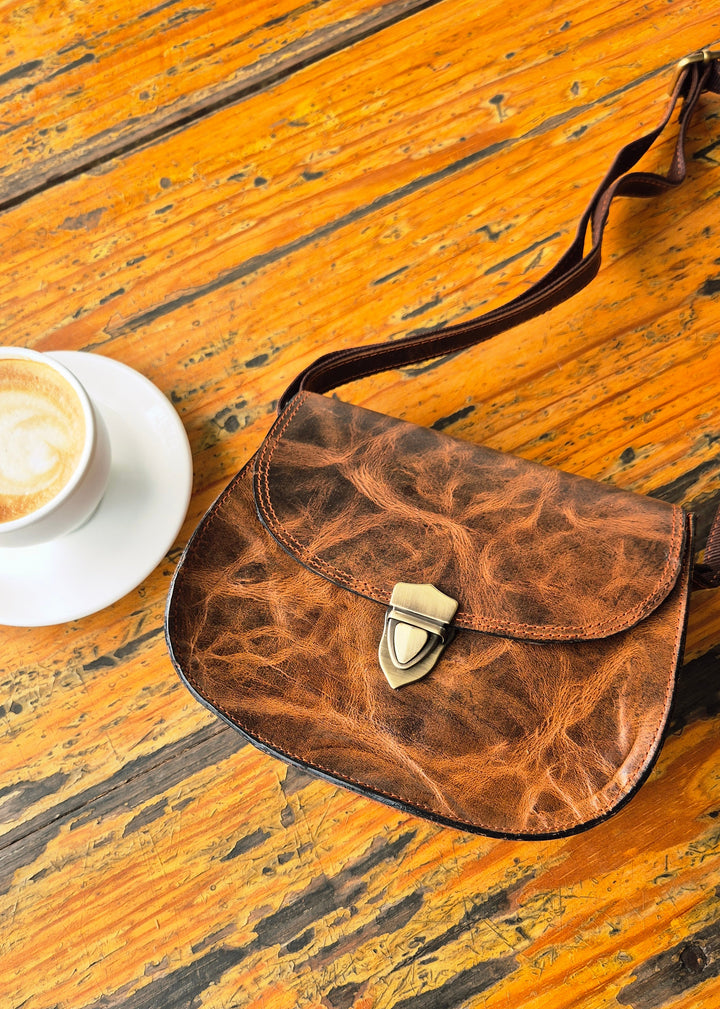 Torebka skórzana Khari