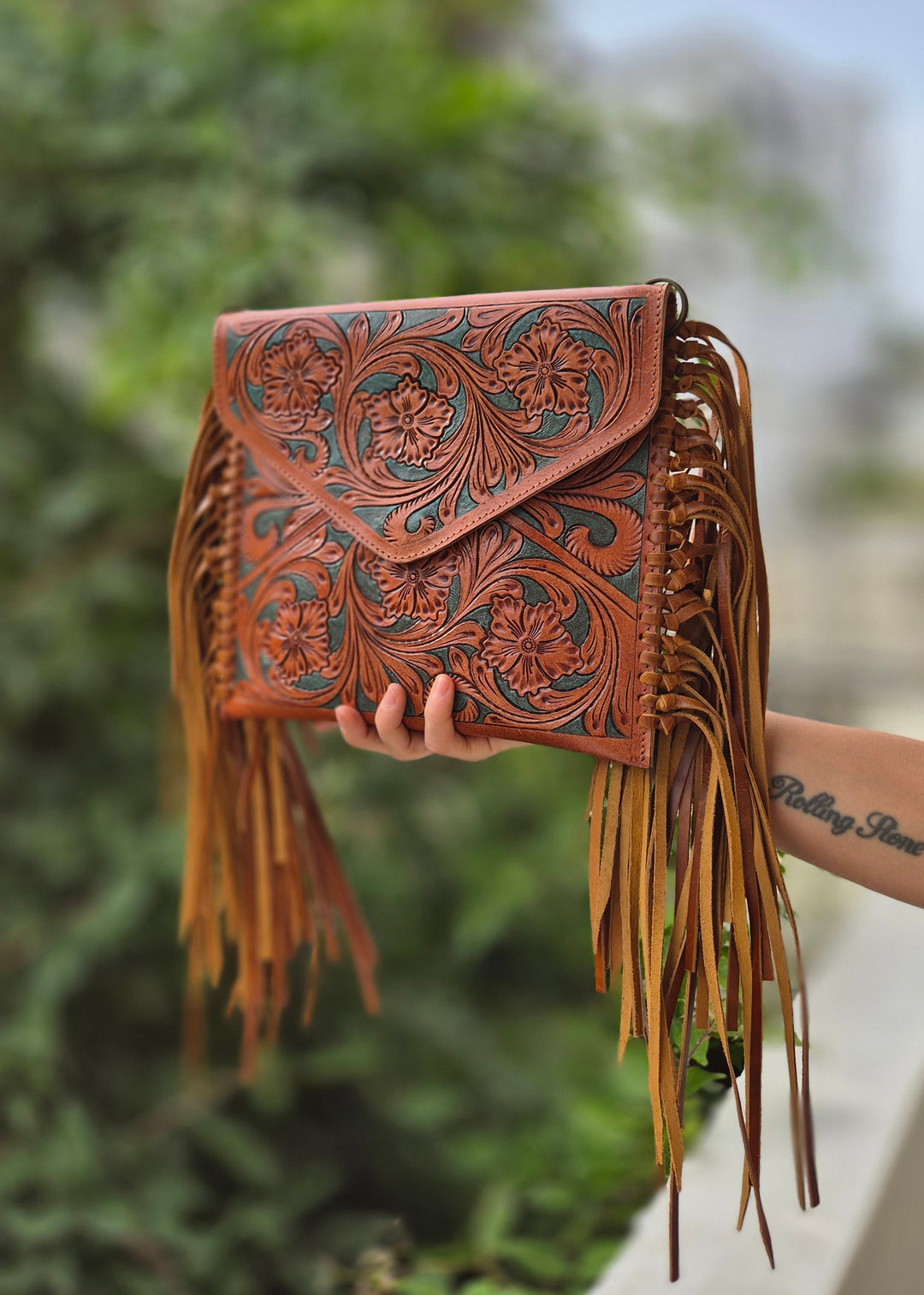 Torebka skórzana Bassa