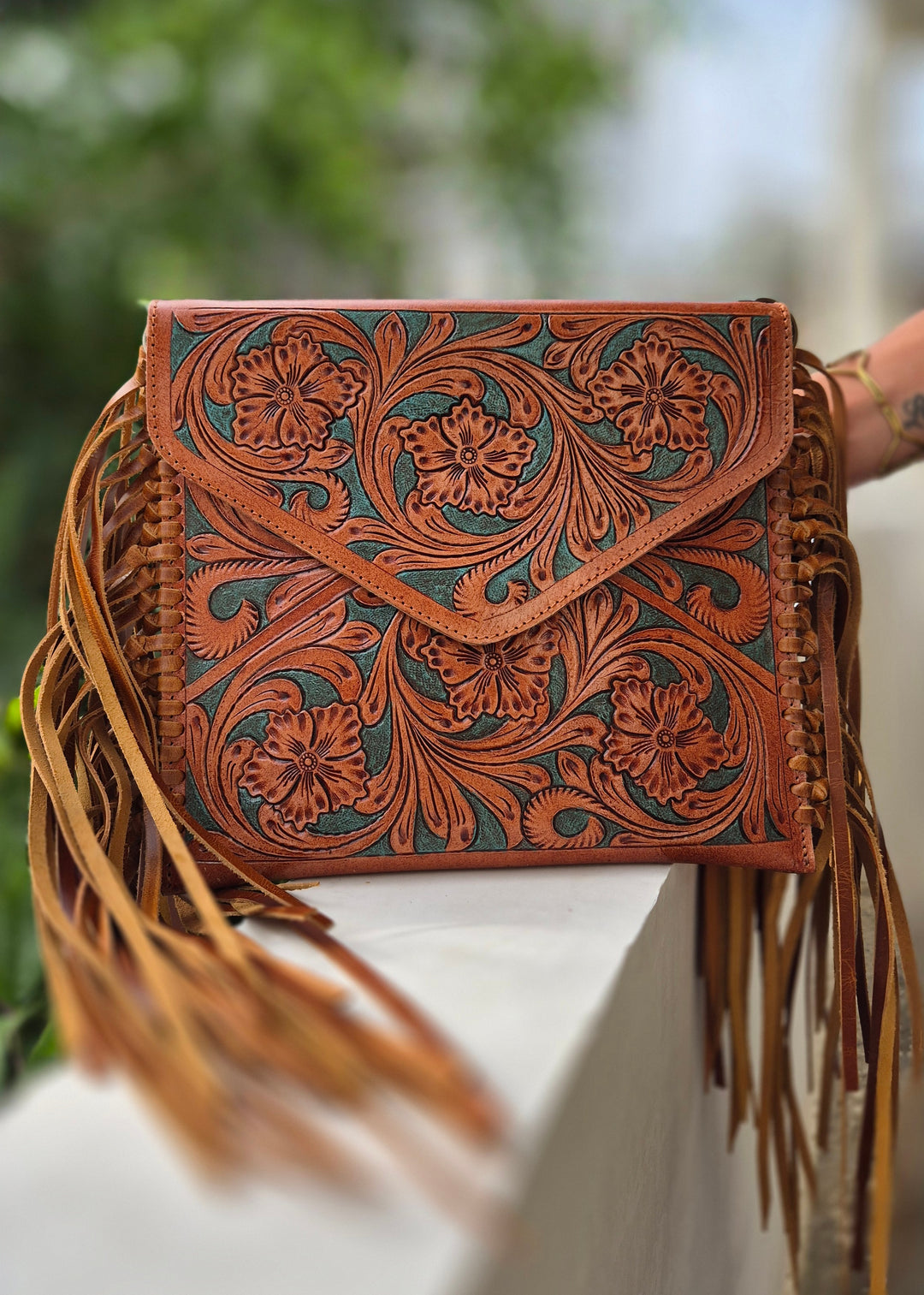 Torebka skórzana Bassa