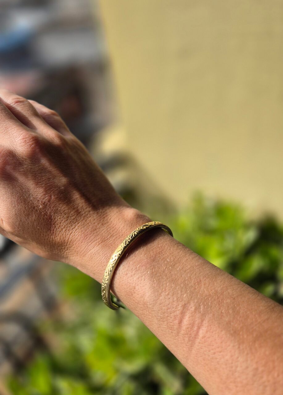 Bransoletka z mosiądzu Mirza
