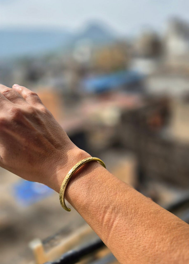 Bransoletka z mosiądzu Mirza