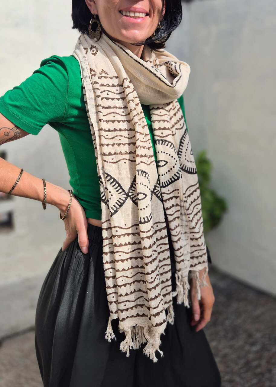 Szal Bawełniany Aryan